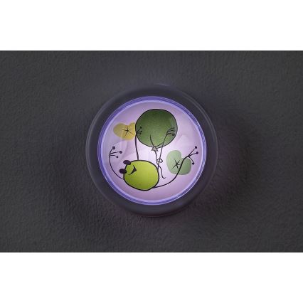 Rabalux - LED Children's night light LED/0,3W/2xAA 6000K