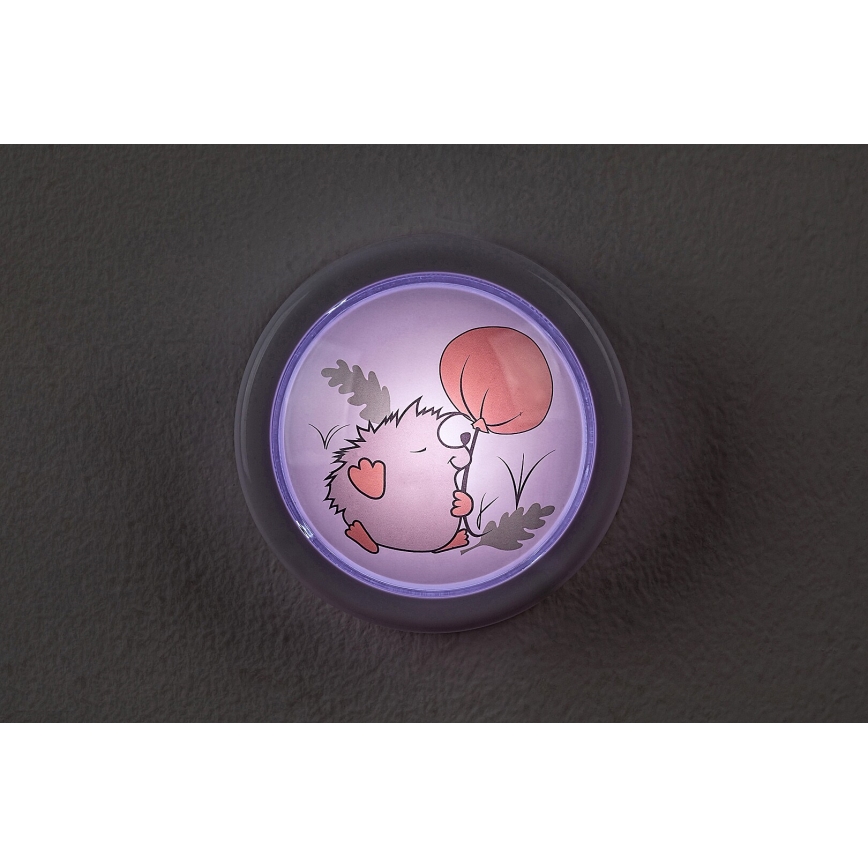 Rabalux - LED Children's night light LED/0,3W/2xAA 6000K