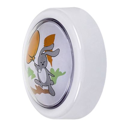 Rabalux - LED Children's night light LED/0,3W/2xAA 6000K