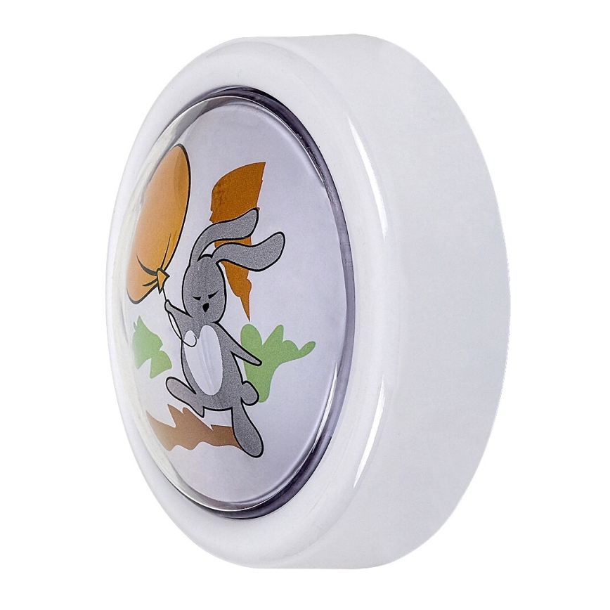 Rabalux - LED Children's night light LED/0,3W/2xAA 6000K