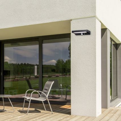 Rabalux - LED Solar light with a sensor LED/6W/3,7V IP44