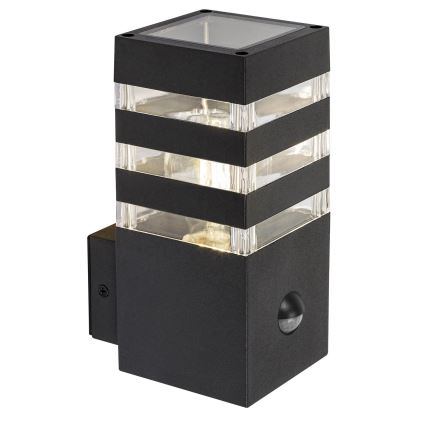 Rabalux - Outdoor wall light with a sensor 1xE27/12W/230V IP44