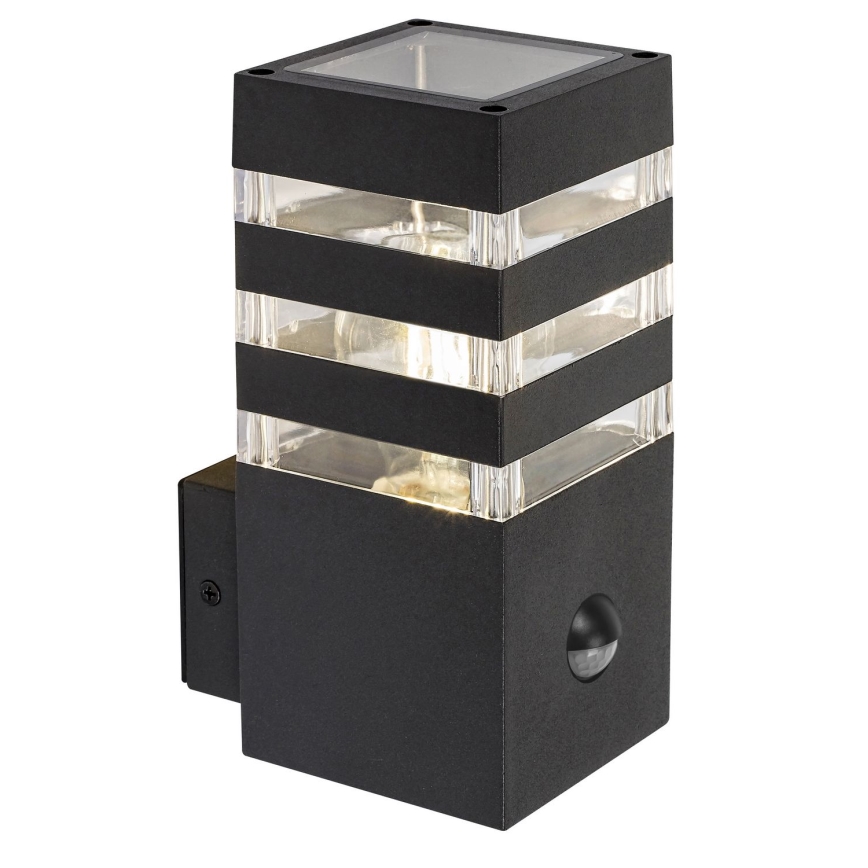 Rabalux - Outdoor wall light with a sensor 1xE27/12W/230V IP44