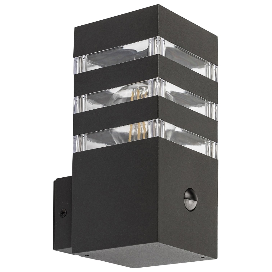 Rabalux - Outdoor wall light with a sensor 1xE27/12W/230V IP44