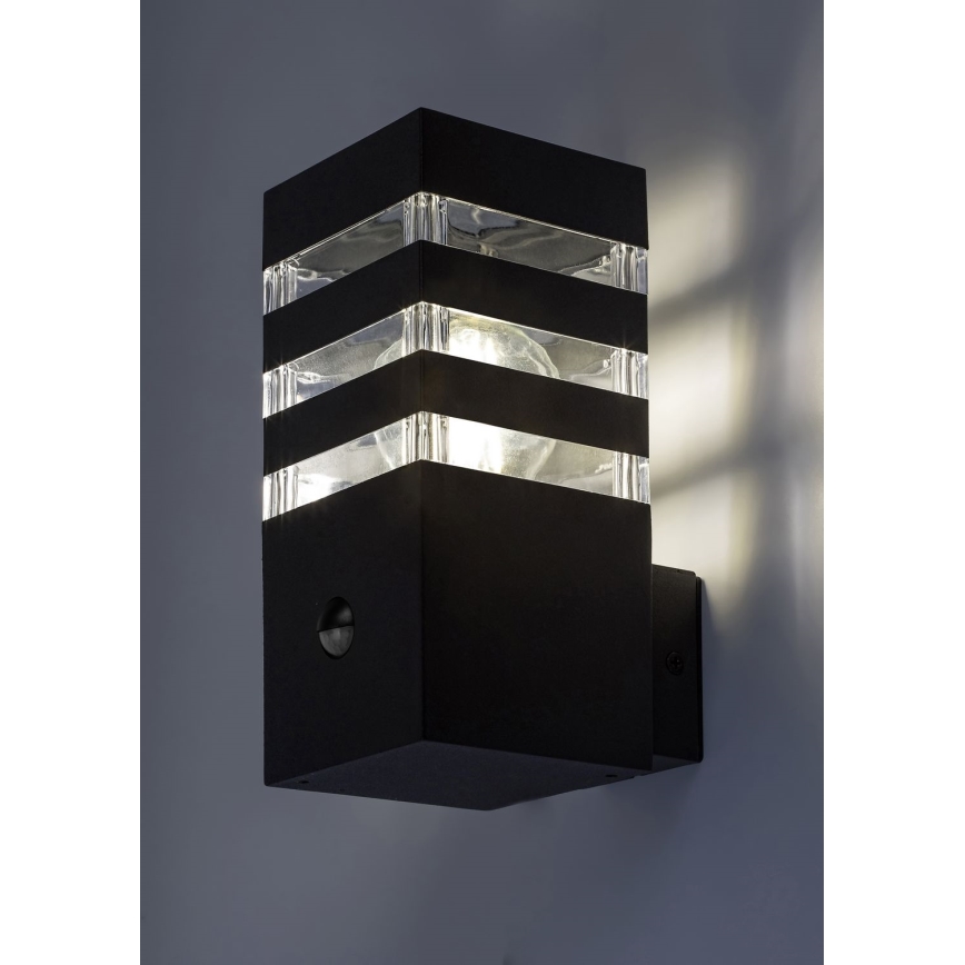 Rabalux - Outdoor wall light with a sensor 1xE27/12W/230V IP44