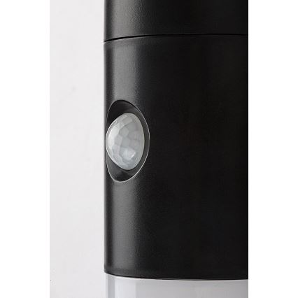 Rabalux - LED RGB Solar wall light with sensor LED/1W/3,7V IP44 black