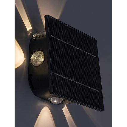 Rabalux - LED Dimmable solar wall light LED/0,5W/3,7V 3000K/6000K IP54