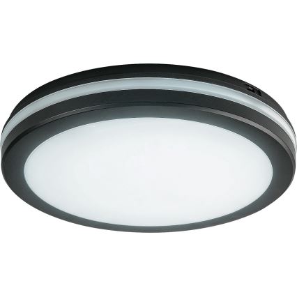 Rabalux - LED Bathroom ceiling light LED/28W/230V 3000/4000/6500K IP54 black