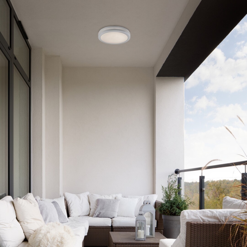 Rabalux - LED Bathroom ceiling light LED/28W/230V 3000/4000/6500K IP54 white