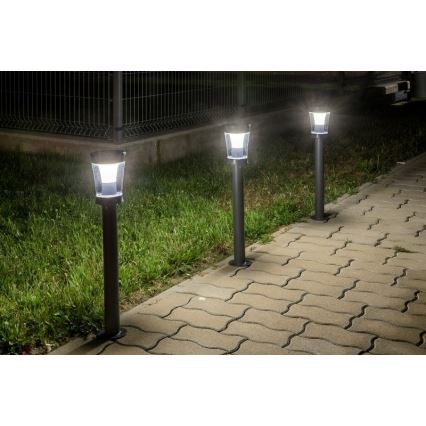 Rabalux - LED Solar lamp LED/3W/3,7V IP65 anthracite 2000 mAh