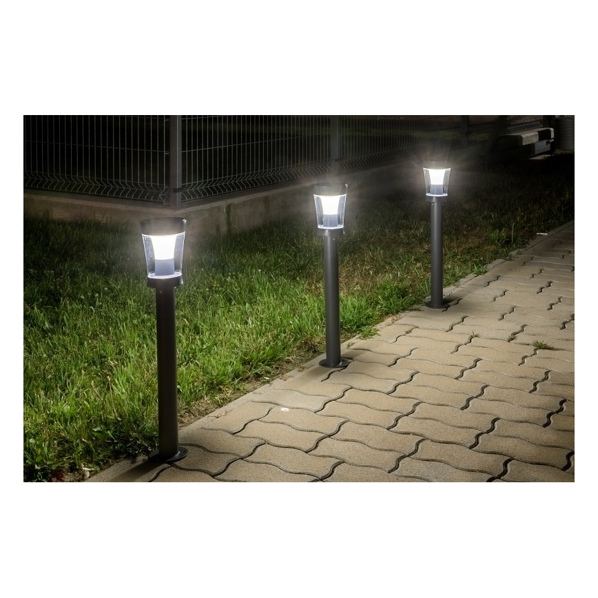Rabalux - LED Solar lamp LED/3W/3,7V IP65 anthracite 2000 mAh
