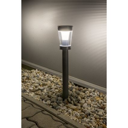 Rabalux - LED Solar lamp LED/3W/3,7V IP65 anthracite 2000 mAh