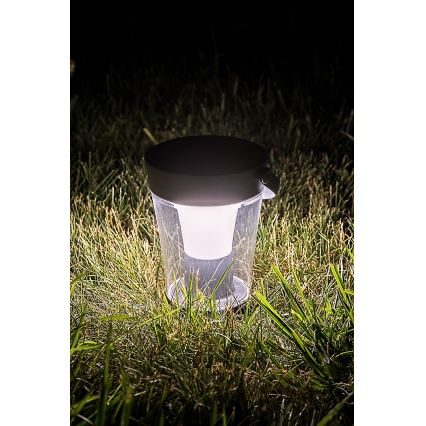 Rabalux - LED RGB Dimmable solar light LED/3W/3,7V IP54 anthracite 2000 mAh