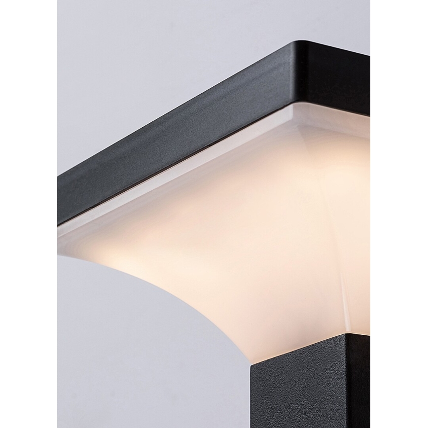 Rabalux - LED Solar wall light with sensor LED/4W/230V IP44 black 2200 mAh