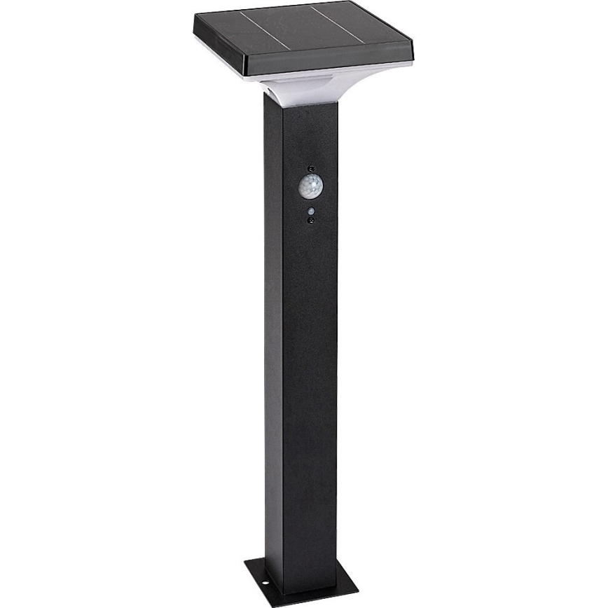 Rabalux - LED Solar lamp with sensor LED/4W/3,7V IP44 black