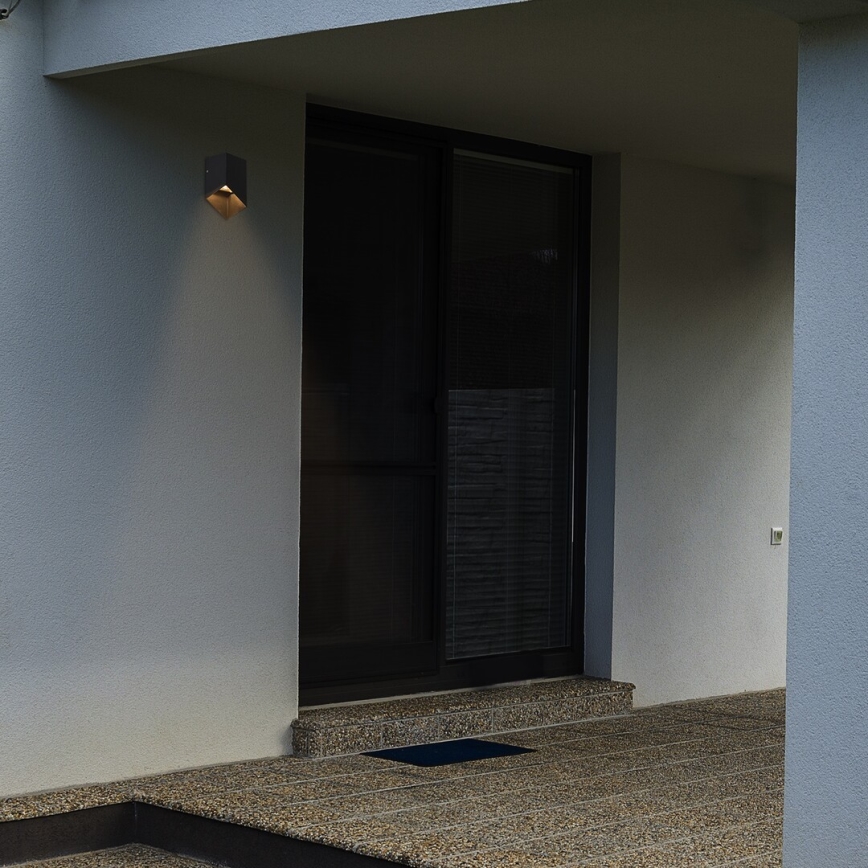 Rabalux - LED Outdoor wall light LED/5W/230V IP54 black