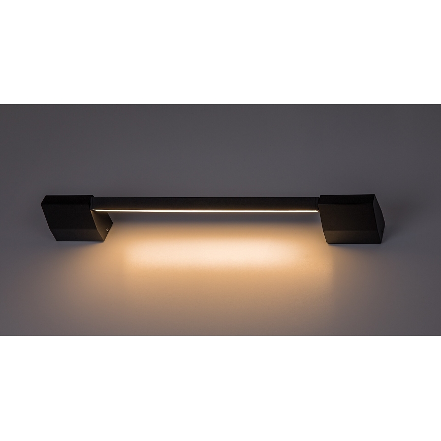 Rabalux - LED Outdoor Wall Light, 8W, 230V, IP54, 59.5 cm, Black