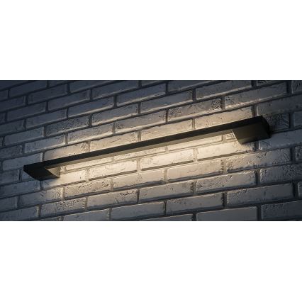 Rabalux - LED Outdoor Wall Light, 8W, 230V, IP54, 59.5 cm, Black