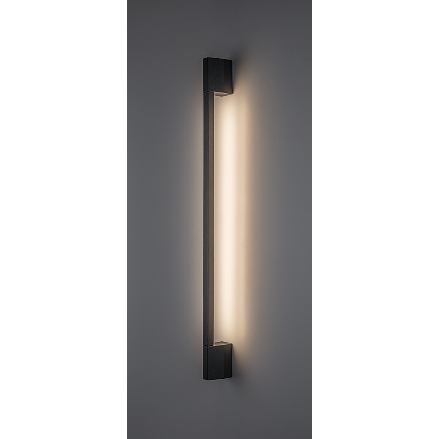 Rabalux - LED Outdoor Wall Light, 8W, 230V, IP54, 59.5 cm, Black