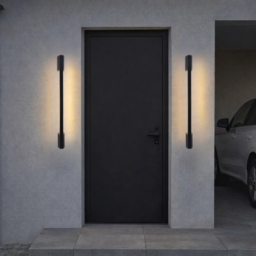 Rabalux - 8W LED Outdoor Wall Light, 230V, IP54, 90 cm, Black