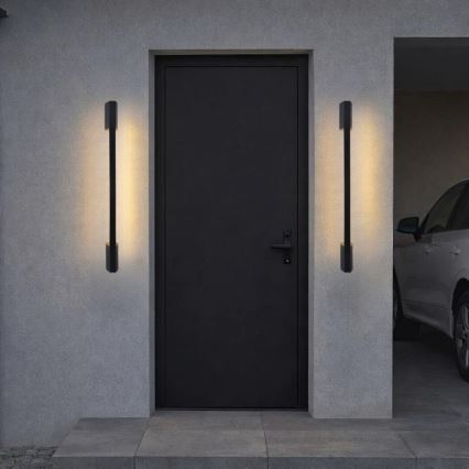 Rabalux - LED Outdoor Wall Light LED/8W/230V IP54 90 cm Black