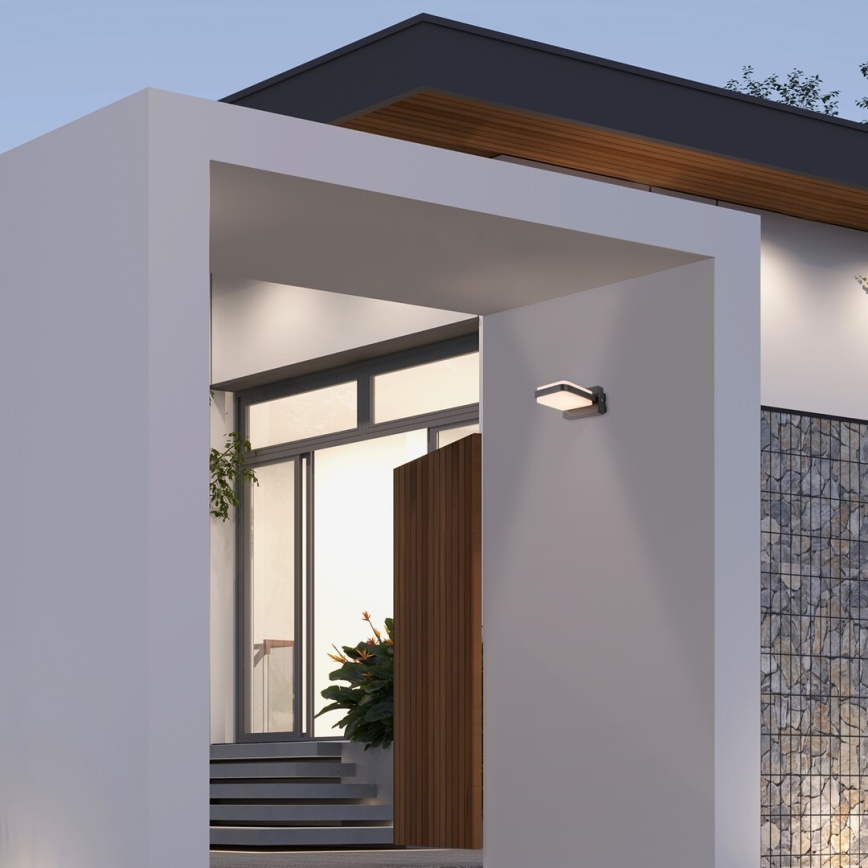 Rabalux - LED Outdoor wall light LED/12W/230V IP44 black