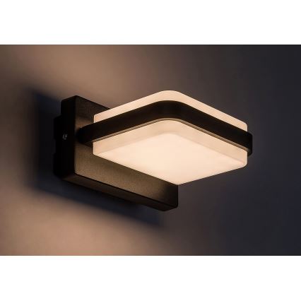 Rabalux - LED Outdoor wall light LED/12W/230V IP44 black