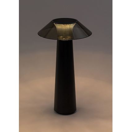 Rabalux - LED Dimmable touch rechargeable table lamp LED/5W/5V IP44 black