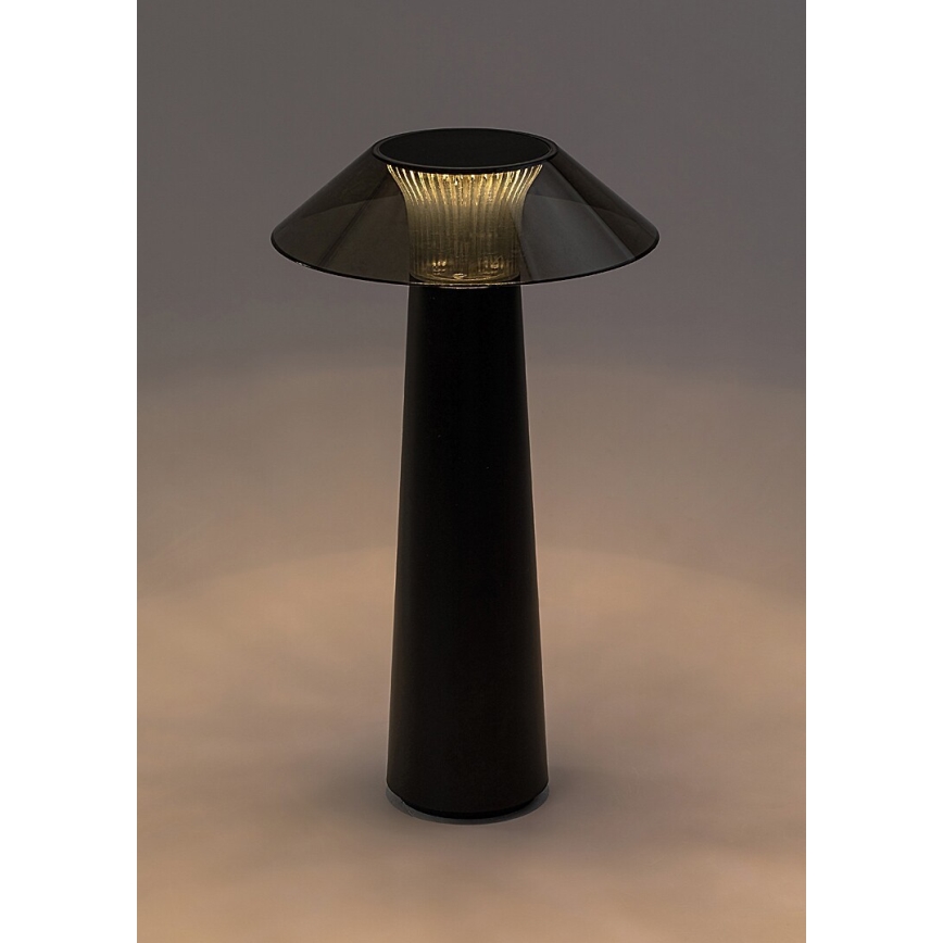 Rabalux - LED Dimmable touch rechargeable table lamp LED/5W/5V IP44 black