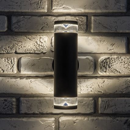 Rabalux - Outdoor wall light 2xGU10/10W/230V IP54 anthracite