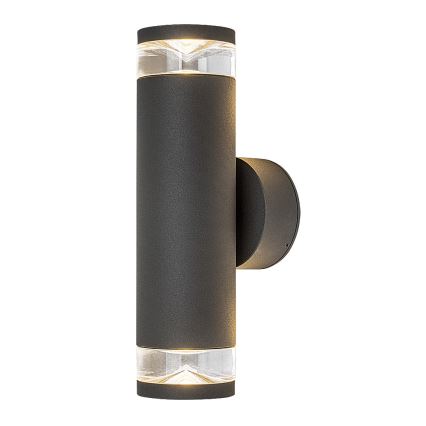 Rabalux - Outdoor wall light 2xGU10/10W/230V IP54 anthracite