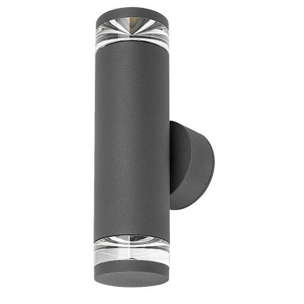 Rabalux - Outdoor wall light 2xGU10/10W/230V IP54 anthracite