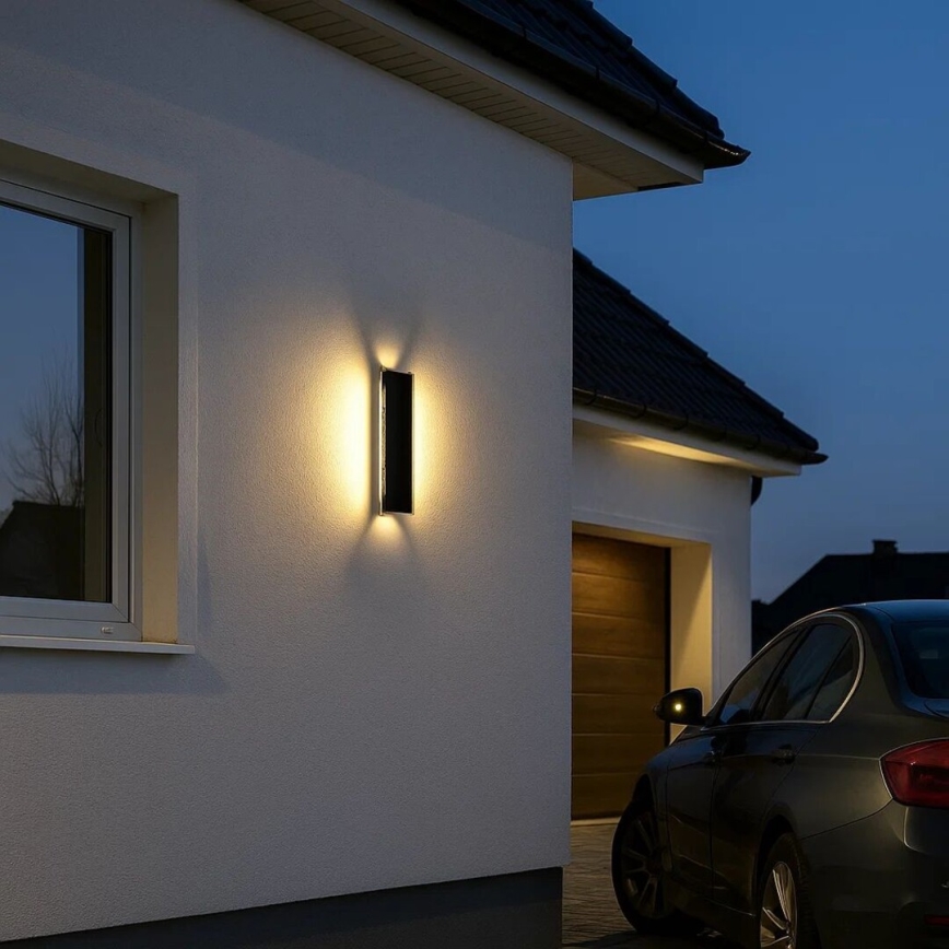 Rabalux - LED Outdoor Wall Light LED/18W/230V IP54 black