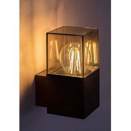 Rabalux - Outdoor wall light 1xE27/60W/230V IP54 black