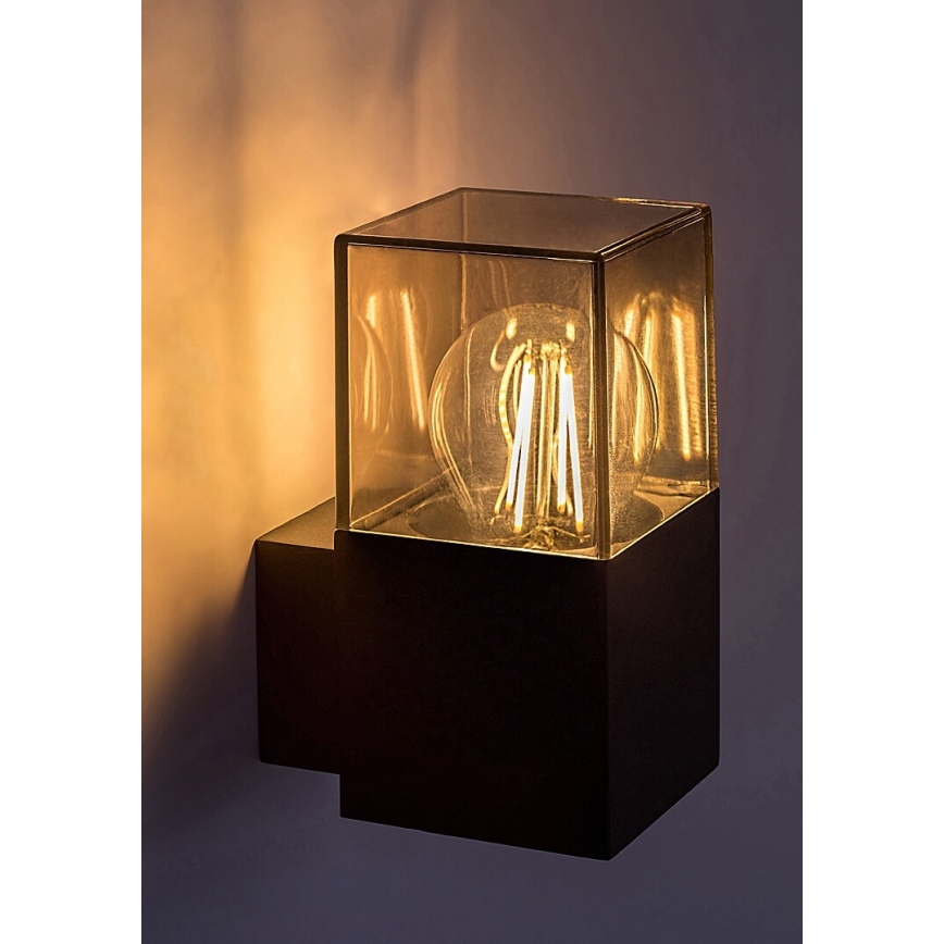 Rabalux - Outdoor wall light 1xE27/60W/230V IP54 black