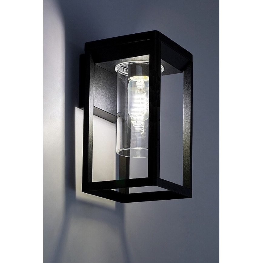 Rabalux - Outdoor wall light 1xE27/15W/230V IP54 black