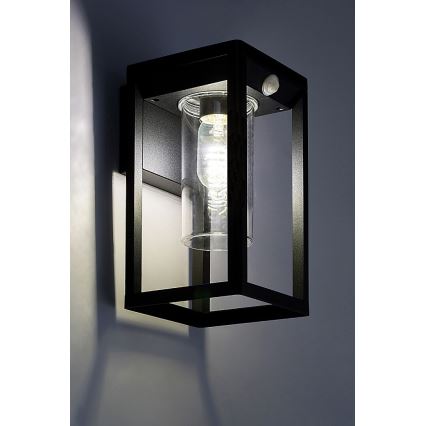 Rabalux - Outdoor wall light 1xE27/15W/230V IP54 black
