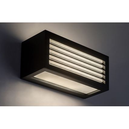 Rabalux - LED Outdoor wall light LED/10W/230V IP54 black