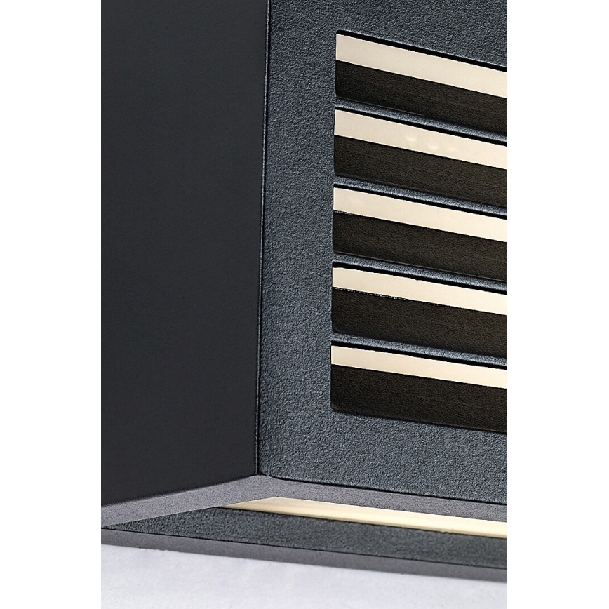 Rabalux - LED Outdoor wall light LED/10W/230V IP54 black