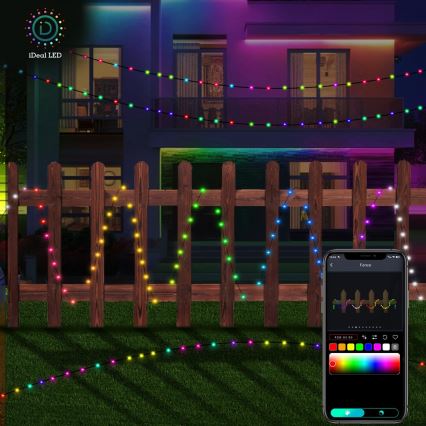 Rabalux - LED RGB Strip LED/3,2W/5V 10m IP44 Wi-Fi + remote control