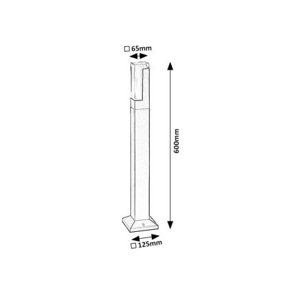 Rabalux - LED Outdoor lamp LED/7W/230V IP54