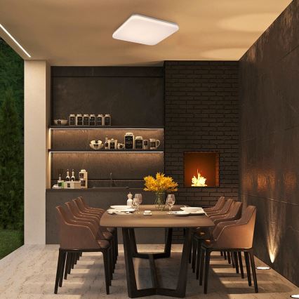 Rabalux - LED bathroom ceiling light LED/36W/230V 3000/4000/6000K IP44 41x41 cm