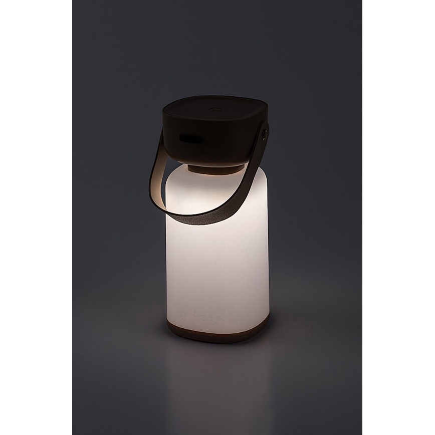 Rabalux - LED Outdoor dimmable touch rechargeable table lamp LED/3W/5V IP44 brown