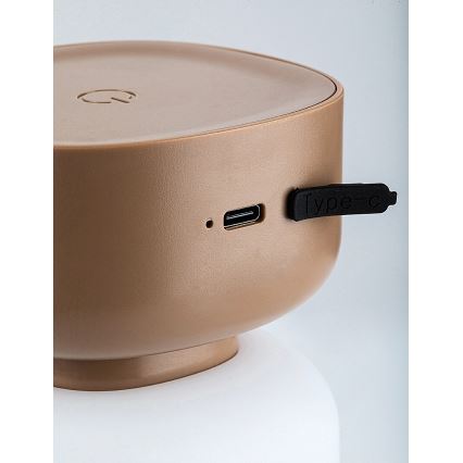 Rabalux - LED Outdoor dimmable touch rechargeable table lamp LED/3W/5V IP44 brown