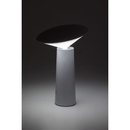 Rabalux - LED Dimmable rechargeable touch table lamp POLPERRO LED/3W/3,7V 1200mAh white