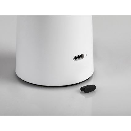 Rabalux - LED Dimmable rechargeable touch table lamp POLPERRO LED/3W/3,7V 1200mAh white