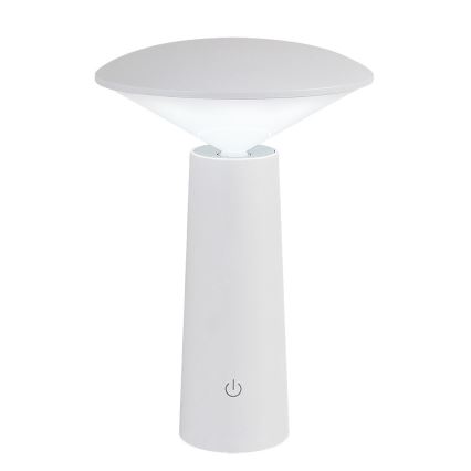Rabalux - LED Dimmable rechargeable touch table lamp POLPERRO LED/3W/3,7V 1200mAh white
