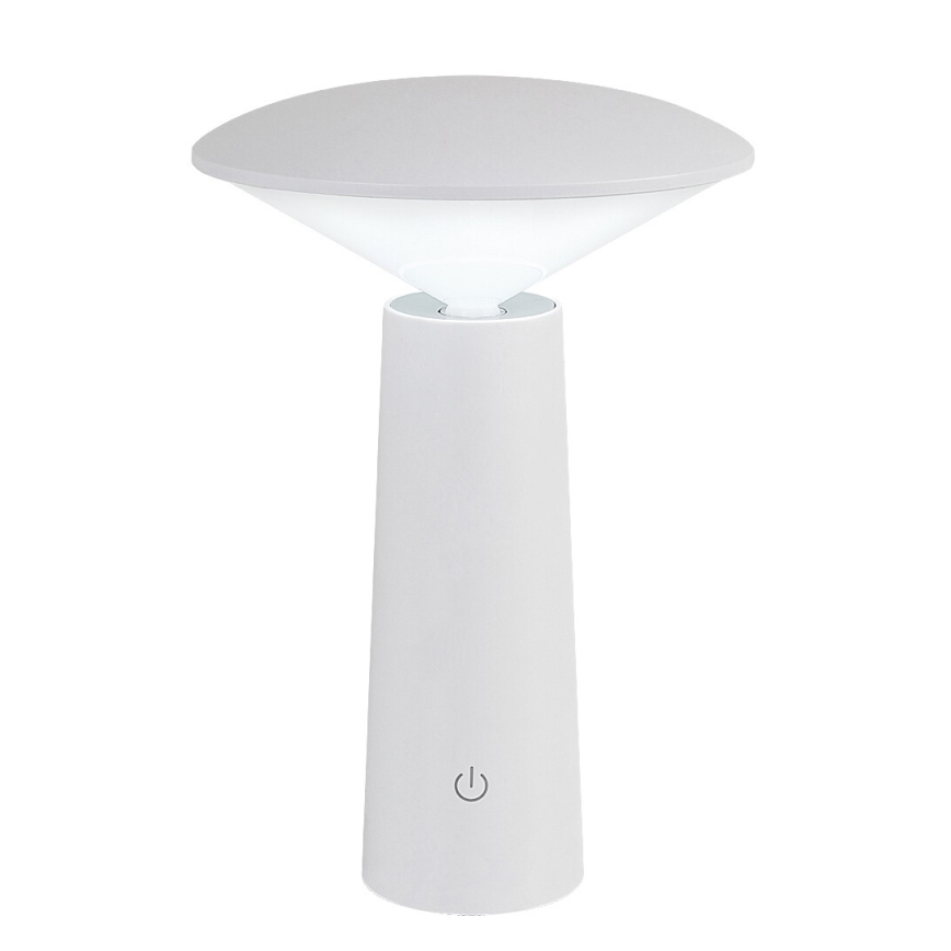 Rabalux - LED Dimmable rechargeable touch table lamp POLPERRO LED/3W/3,7V 1200mAh white