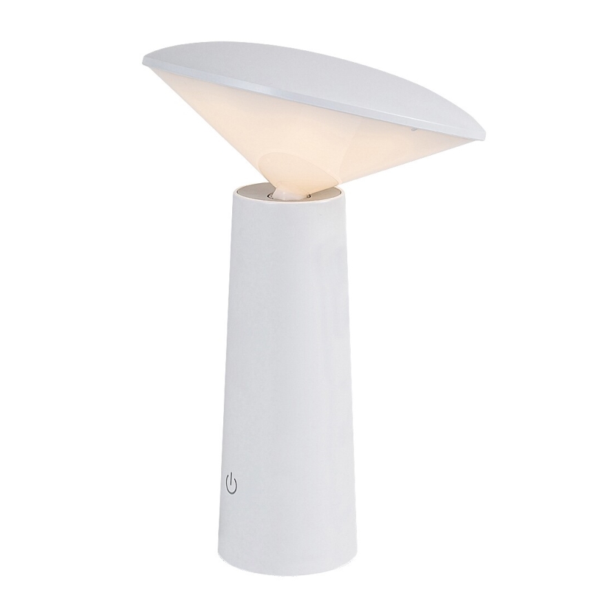 Rabalux - LED Dimmable rechargeable touch table lamp POLPERRO LED/3W/3,7V 1200mAh white