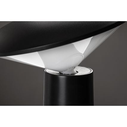 Rabalux - LED Dimmable rechargeable touch table lamp POLPERRO LED/3W/3,7V 1200mAh black